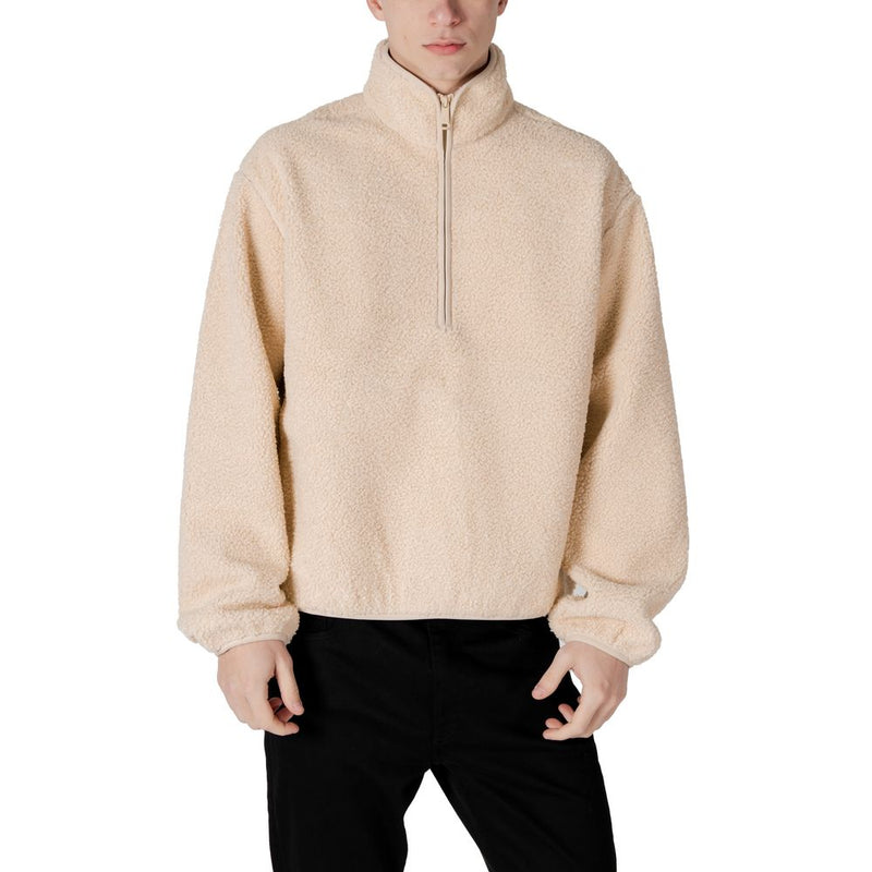 Cream Recycled Polyester Jacket Calvin Klein Jeans