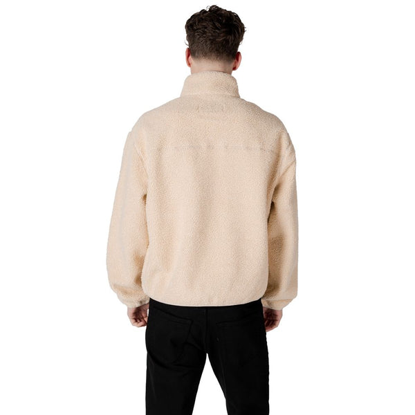 Cream Recycled Polyester Jacket Calvin Klein Jeans