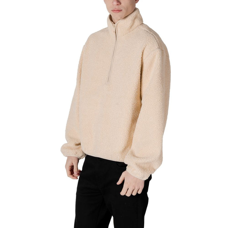 Cream Recycled Polyester Jacket Calvin Klein Jeans