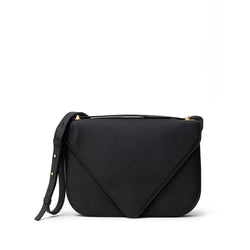 Black Leather Shoulder Bag Bottega Veneta