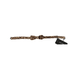 Brown Silk Ties & Bowty Dolce & Gabbana