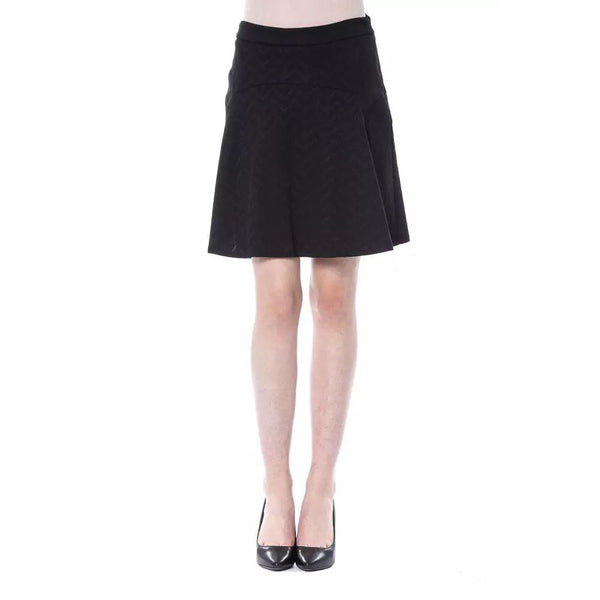 Black Polyester Skirt BYBLOS