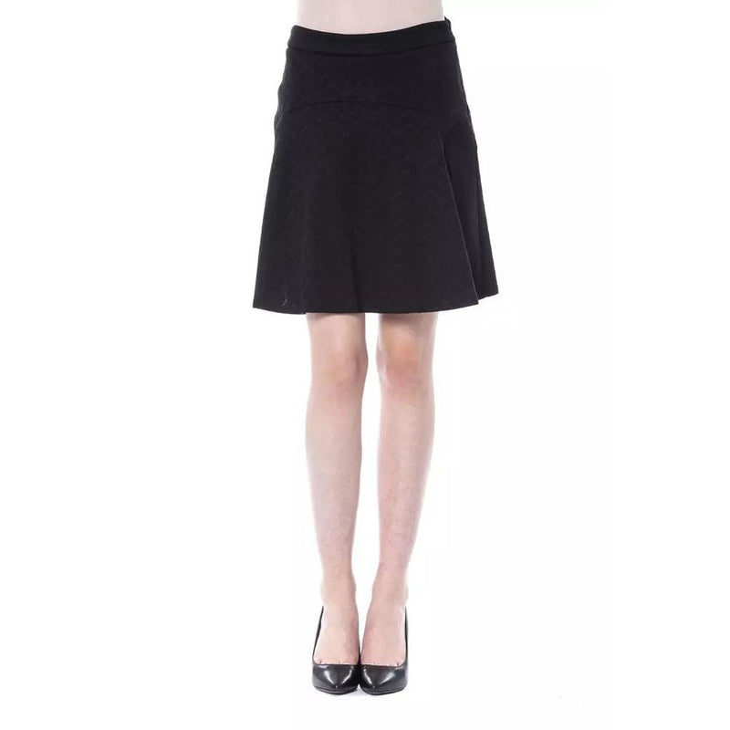 Black Polyester Skirt BYBLOS
