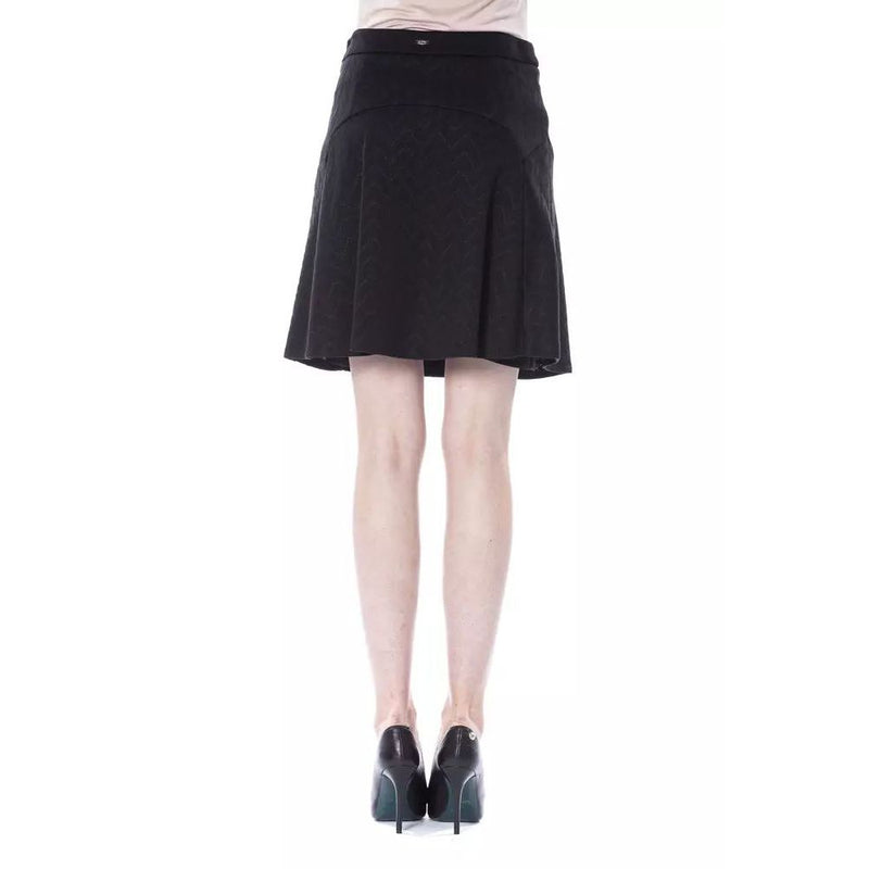 Black Polyester Skirt BYBLOS