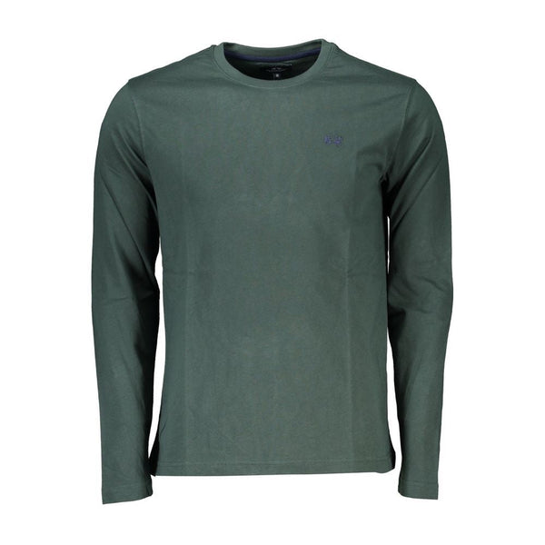 Green Cotton T-Shirt La Martina