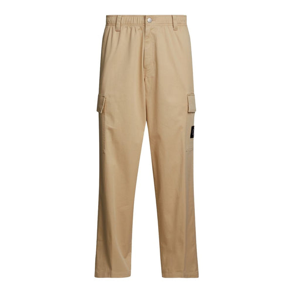 Beige Cotton Jeans & Pant Calvin Klein