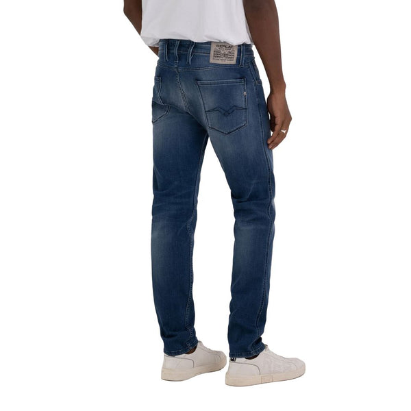 Blue Cotton Jeans & Pant Replay