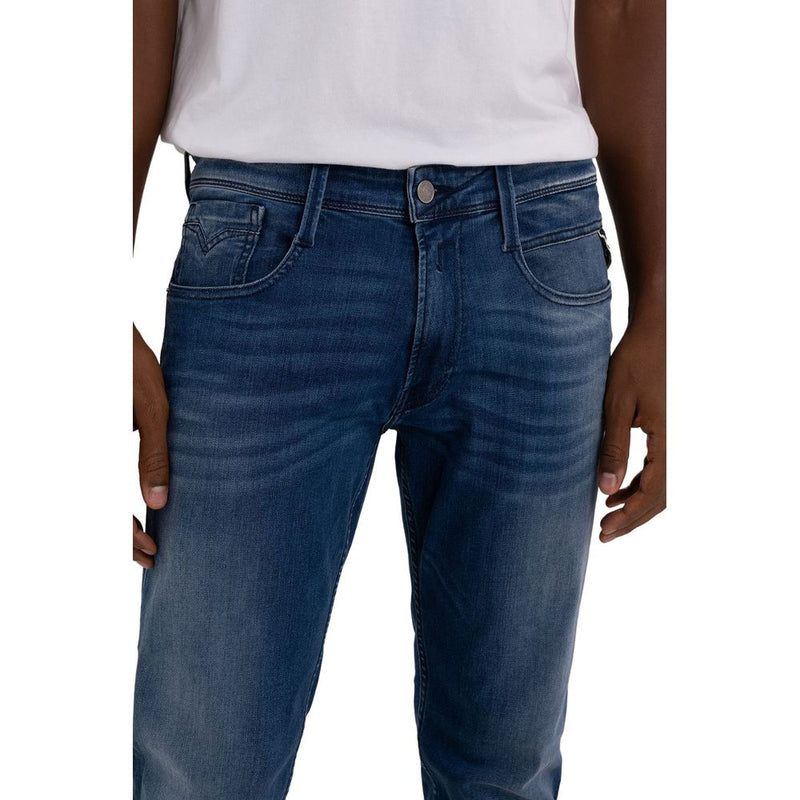 Blue Cotton Jeans & Pant Replay