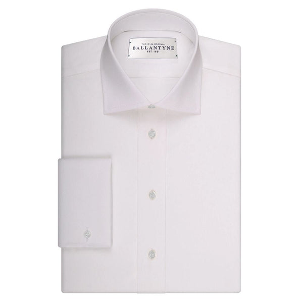 White White Cotton Material Shirt Ballantyne