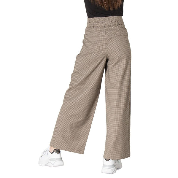 Beige Elastane Jeans & Pant Only