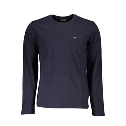 Blue Cotton T-Shirt Napapijri