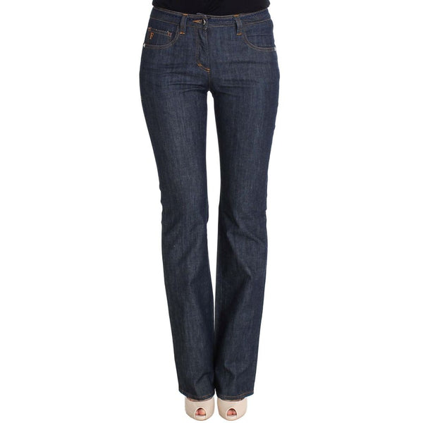 Blue Cotton Jeans & Pant Ferre