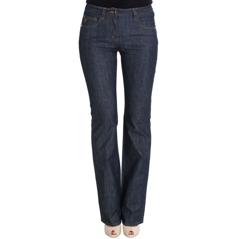 Blue Cotton Jeans & Pant Ferre