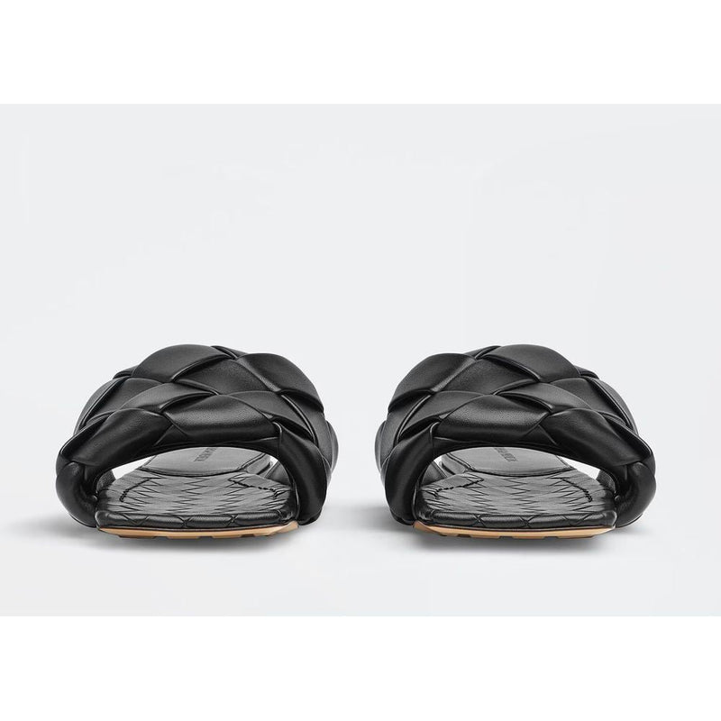 Black Leather Sandal Bottega Veneta