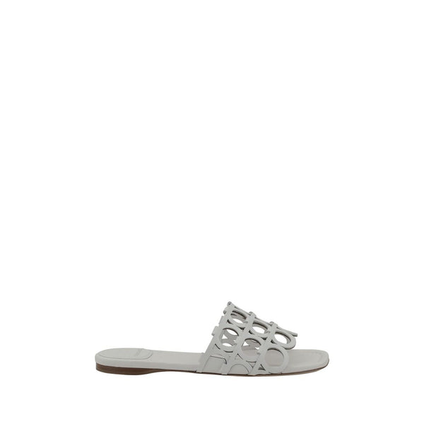Gancini Pattern Sandals Ferragamo