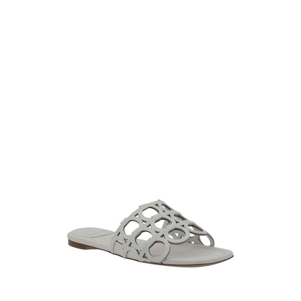 Gancini Pattern Sandals Ferragamo