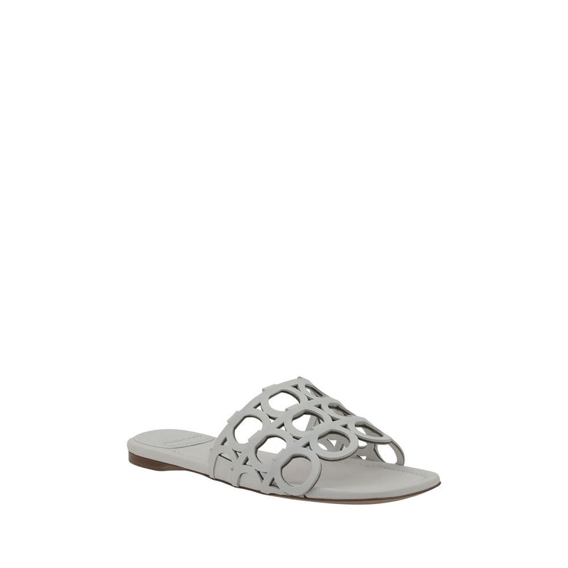Gancini Pattern Sandals Ferragamo