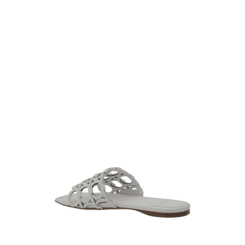 Gancini Pattern Sandals Ferragamo