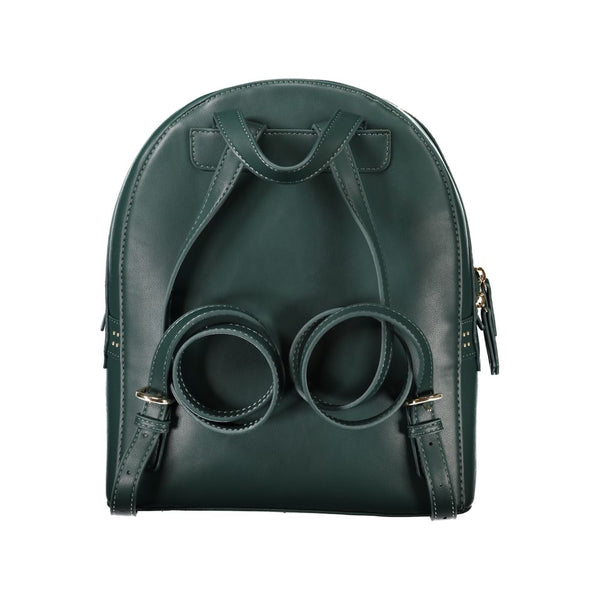 Green Polyethylene Women Backpack Valentino Bags