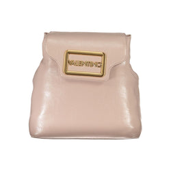 Pink Polyethylene Women Backpack Valentino Bags