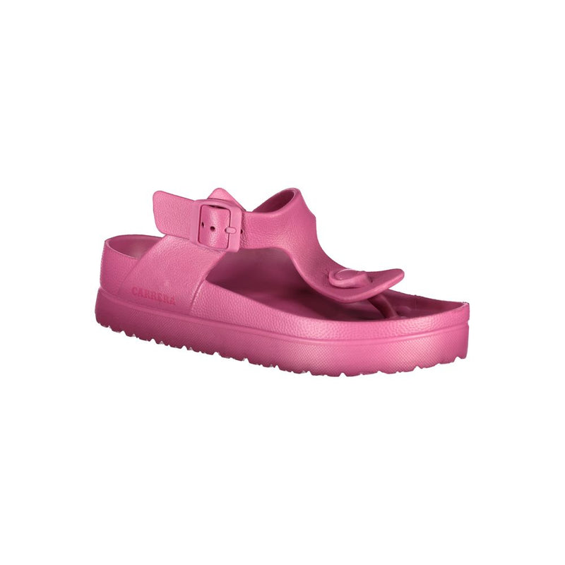 Pink Polyethylene Sandal Carrera