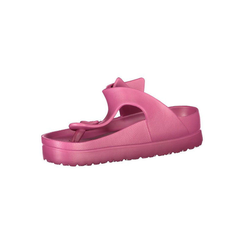 Pink Polyethylene Sandal Carrera