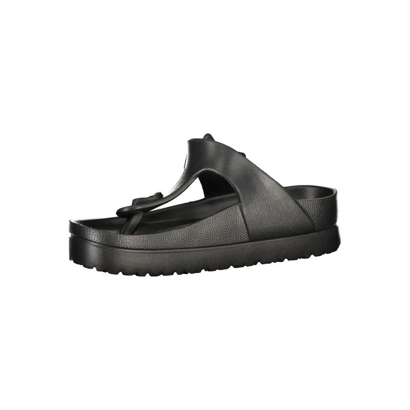 Black Polyethylene Sandal Carrera