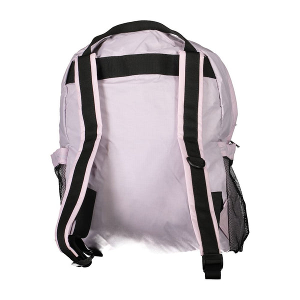 Pink Polyamide Women Backpack K-WAY