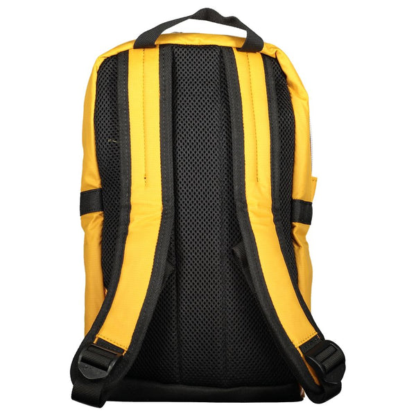 Yellow Polyamide Women Backpack K-WAY