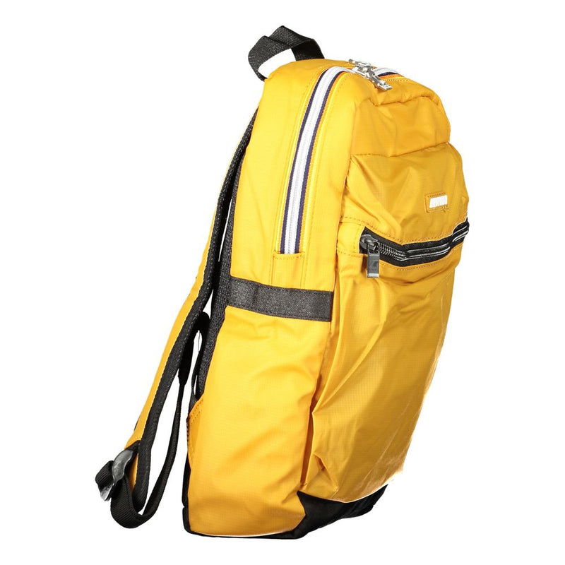 Yellow Polyamide Women Backpack K-WAY