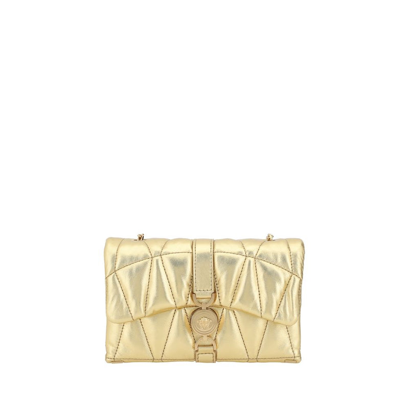 Lambskin Kleio Mini Shoulder Bag Versace