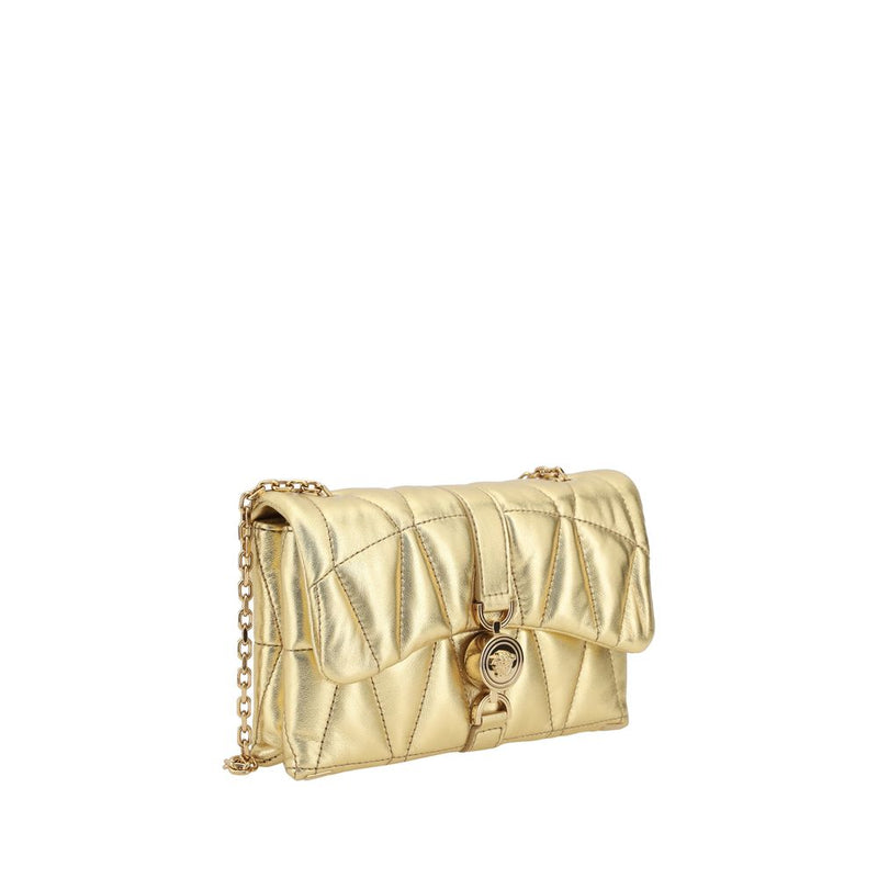 Lambskin Kleio Mini Shoulder Bag Versace