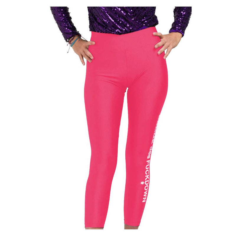 Pink Nylon Jeans & Pant Comme Des Fuckdown
