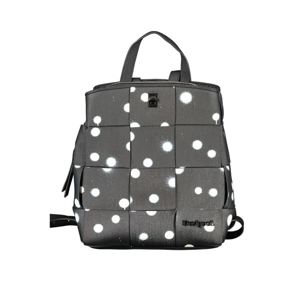 Black Polyethylene Backpack Desigual