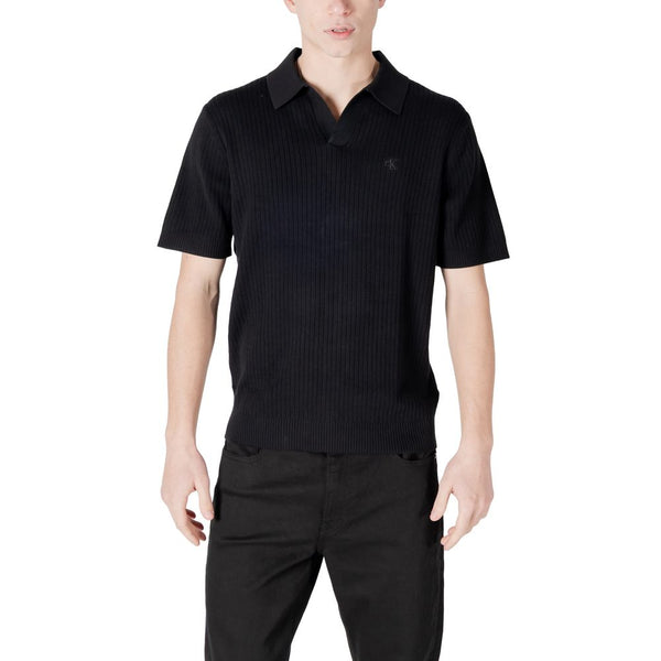 Black Cotton T-Shirt Calvin Klein Jeans