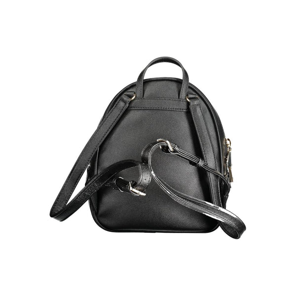 Black Polyethylene Backpack Guess Jeans