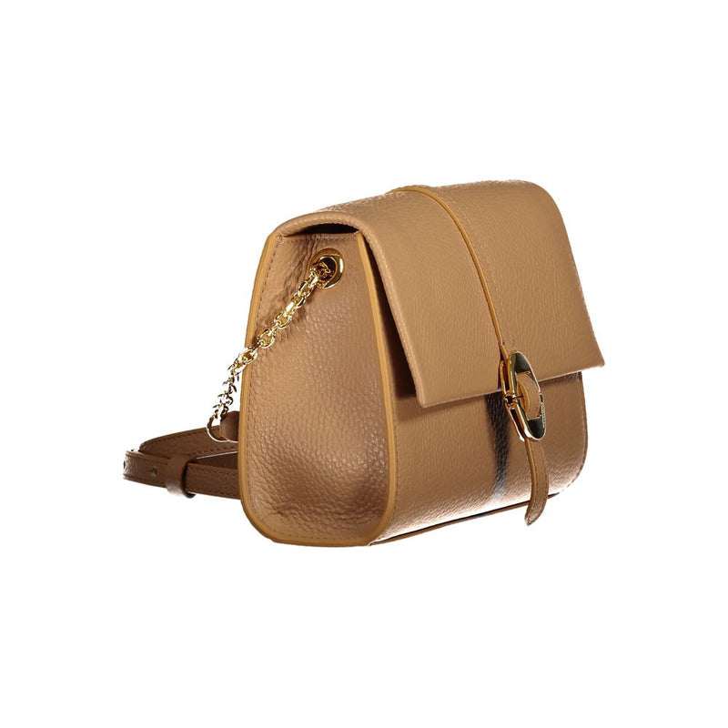 Brown Leather Handbag Coccinelle