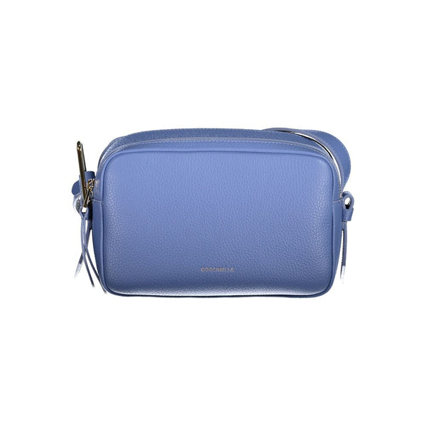 Light Blue Leather Handbag