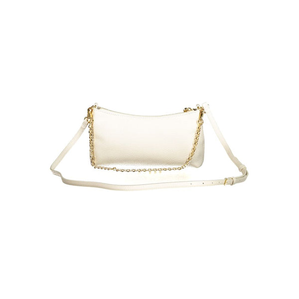 White Leather Handbag Coccinelle