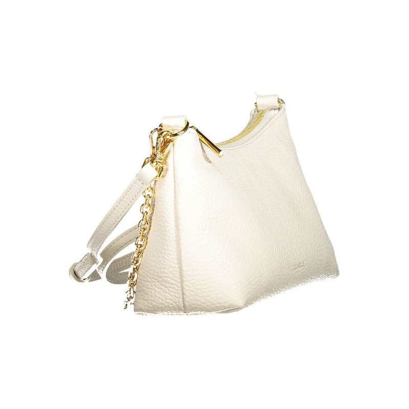 White Leather Handbag Coccinelle