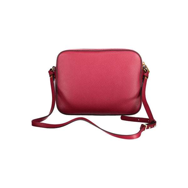 Red Leather Handbag Coccinelle