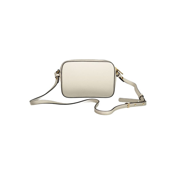 White Leather Handbag Coccinelle