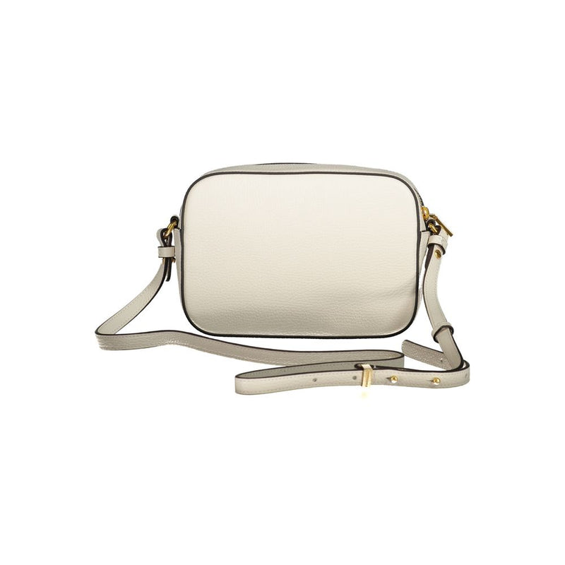 White Leather Handbag Coccinelle