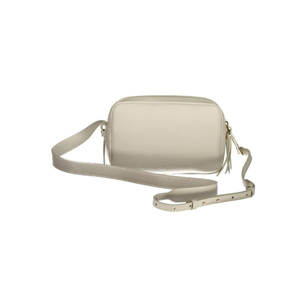 White Leather Handbag Coccinelle