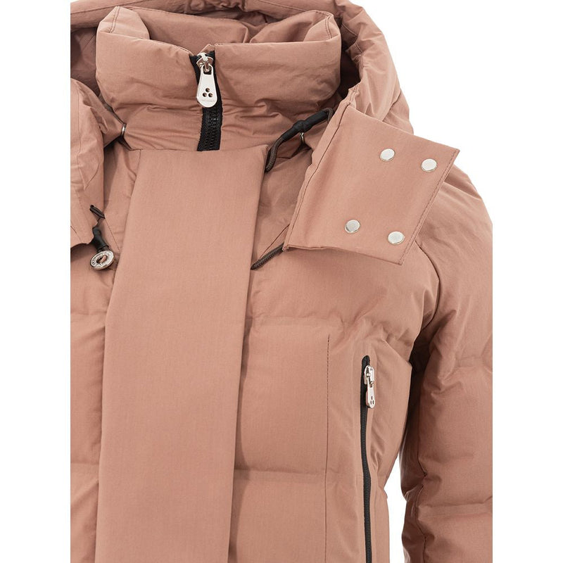 Pink Cotton Jackets & Coat Peuterey