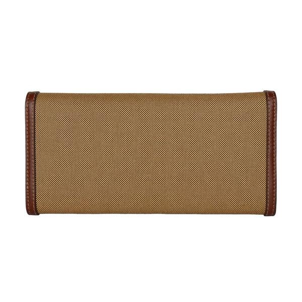 Brown Leather Leather Leather Wallet Prada