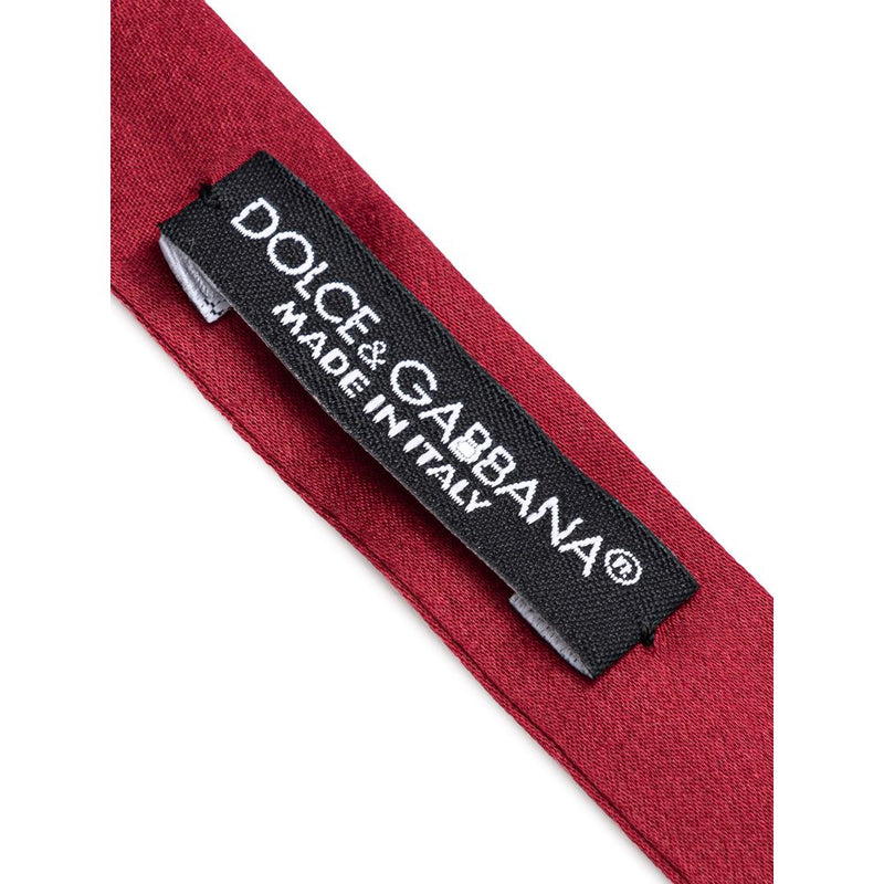 Red Silk Ties & Bowty Dolce & Gabbana