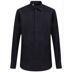 Navy Blue Cotton Shirt Dolce & Gabbana