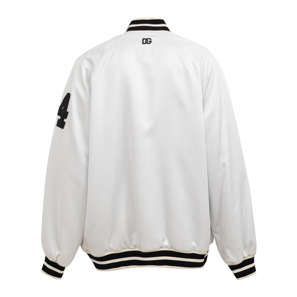 Beige Polyester Jacket Dolce & Gabbana
