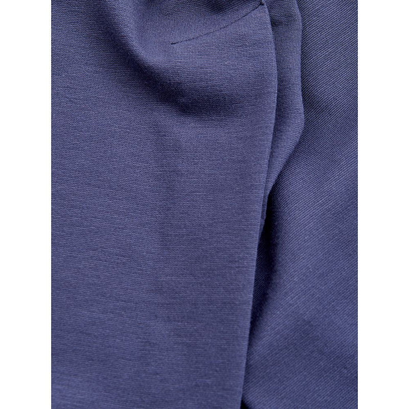 Blue Viscose Dress Lardini